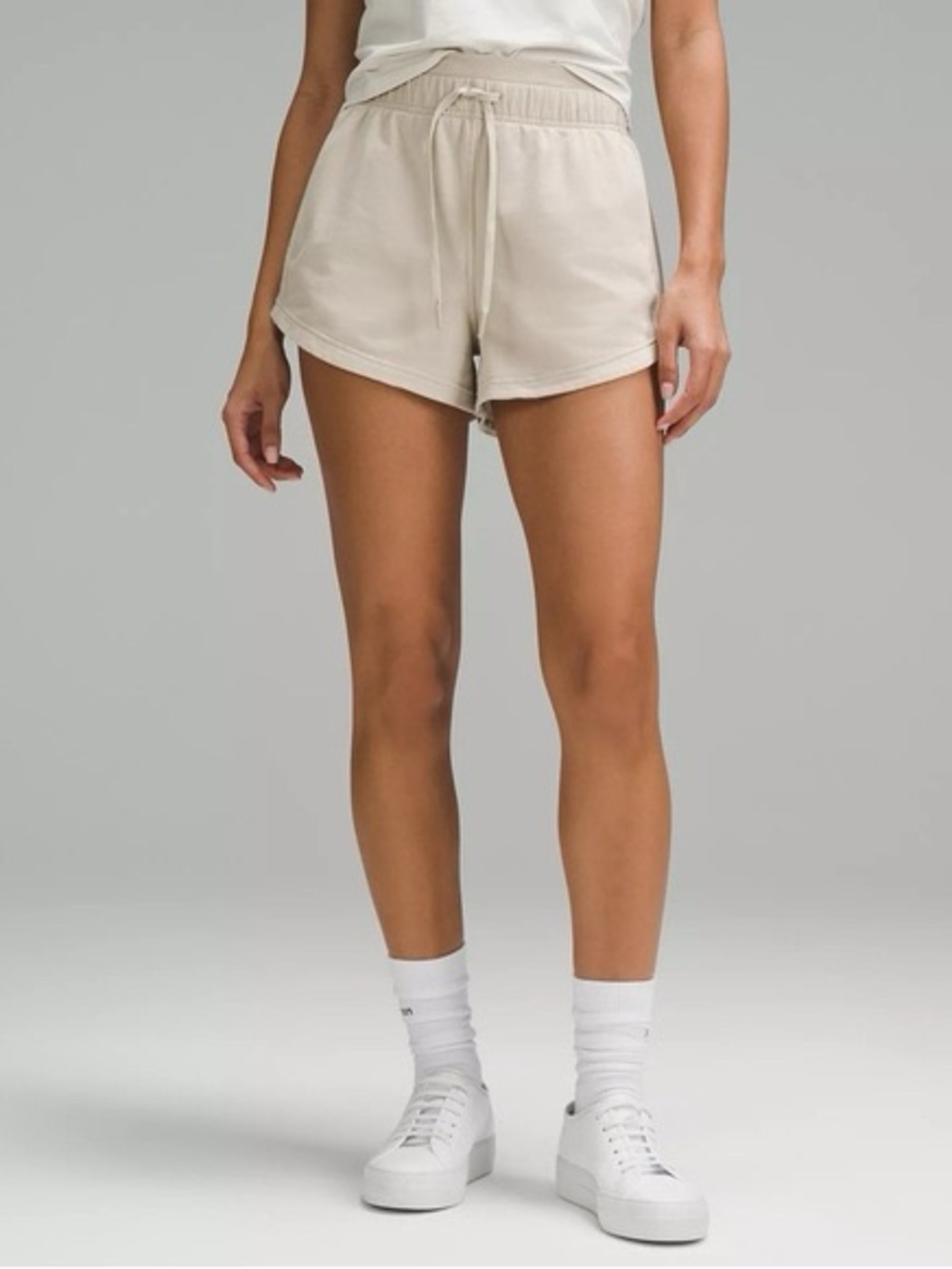 Lululemon inner glow shorts - Mojave Tan